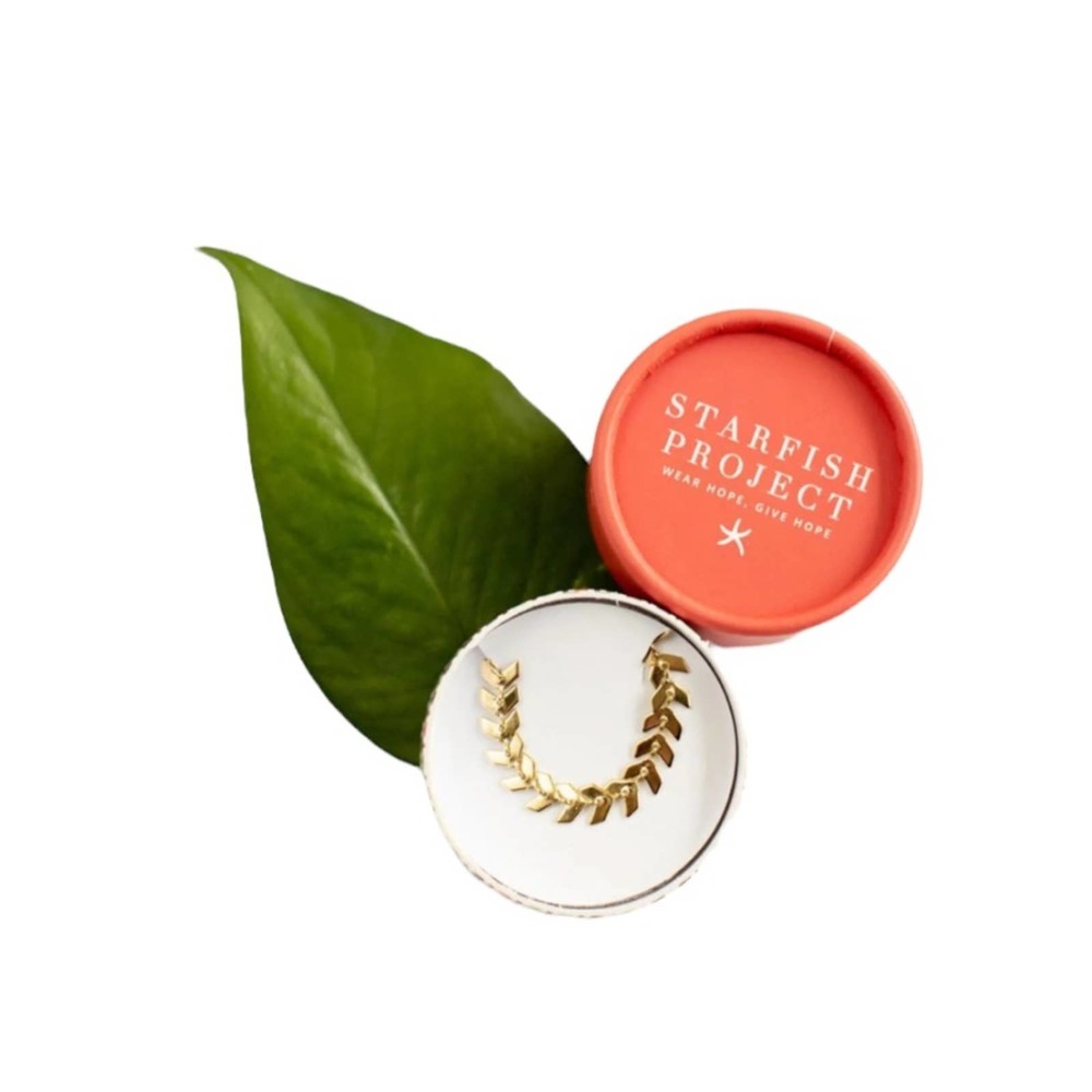 Ellen Gold Plated Vine Bracelet